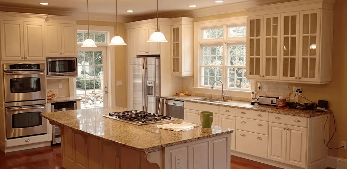 Custom cabinet door installation and kitchen upgrade in Fargo, ND